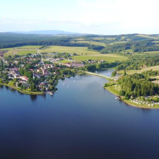 Camping Resort Frymburk - luchtfoto